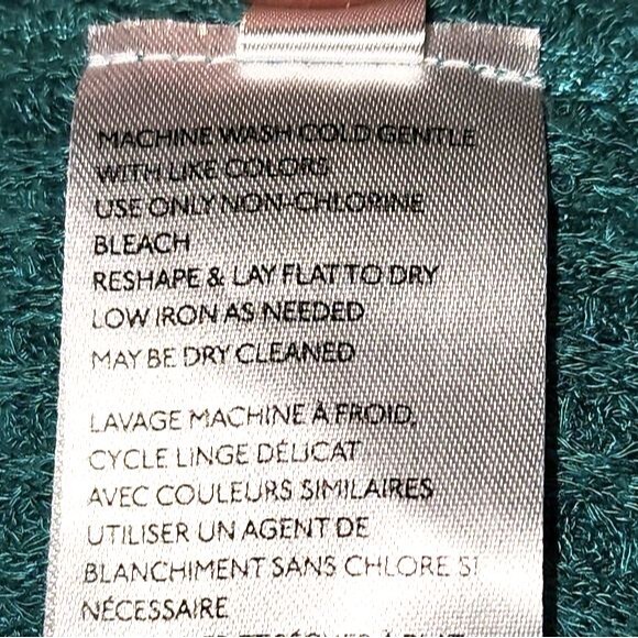 We The Free Aqua Green North Shore Thermal Faux Layered Long Sleeve Tunic Size S - Picture 8 of 9